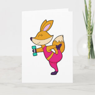 Tarjeta Mancuerna Fox Fitness