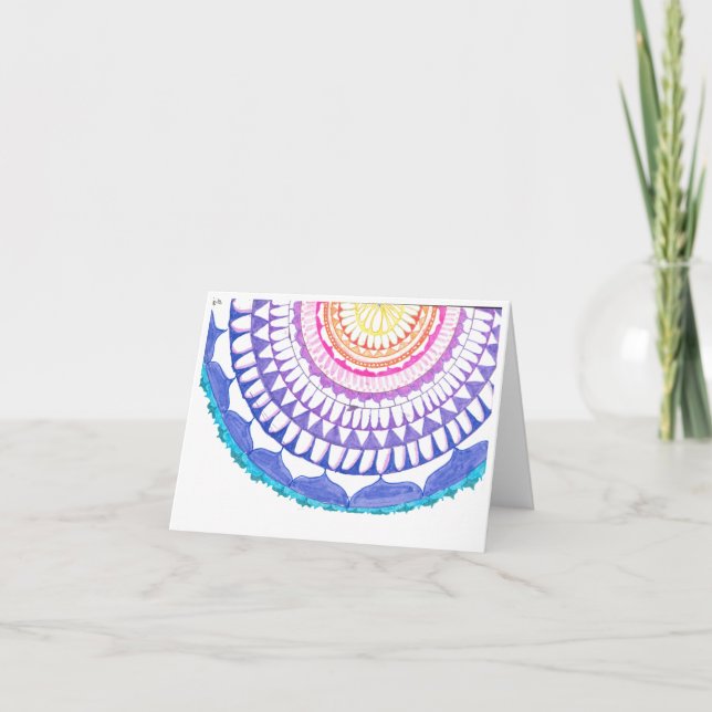 Tarjeta Mandala 1/2 (Anverso)