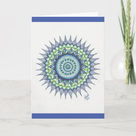 Tarjeta Mandala del agua