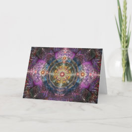 Tarjeta Mandala del corazón