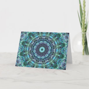 Tarjeta mandala del devine
