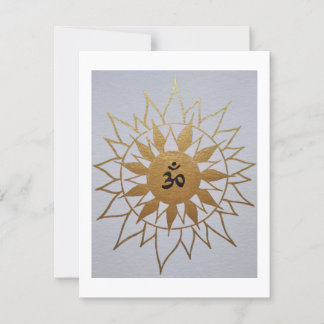 Tarjeta Mandala Karte white