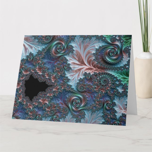 Tarjeta Mandelbrot Fractal (Anverso)