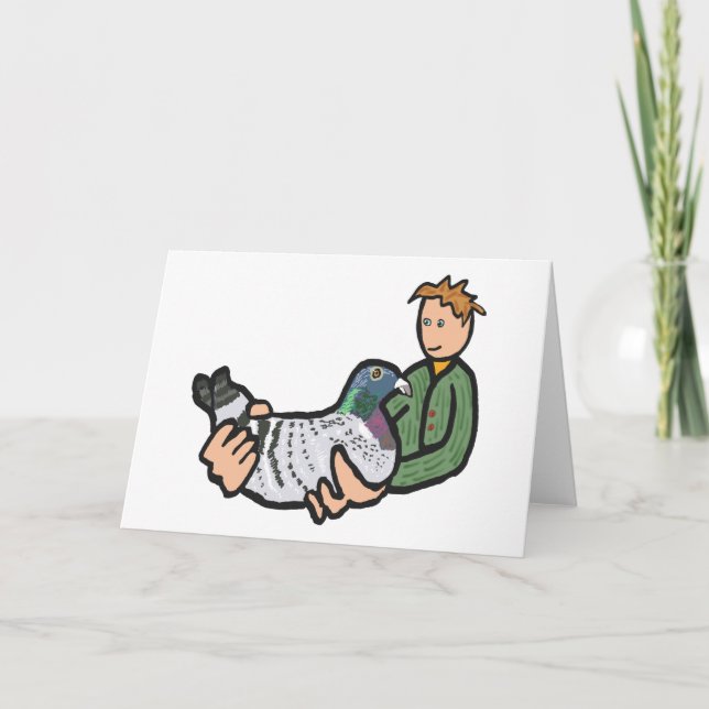 Tarjeta Manejo de palomas (Anverso)