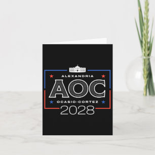 Tarjeta Manga larga de la Casa Blanca Aoc 2028