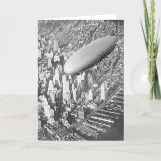 Tarjeta Manhattan Blimp