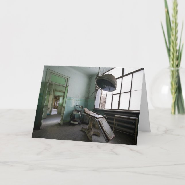 Tarjeta Manicomio Krankenzimmer 2 (Anverso)