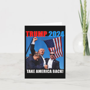 Tarjeta Manifestación de Trump, rezar por el presidente Tr