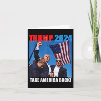 Tarjeta Manifestación de Trump, rezar por el presidente Tr