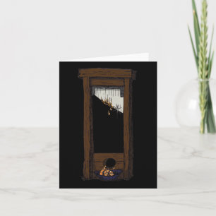 Tarjeta Manifestación Guillotine Ca. 2025 Sin Antecedentes
