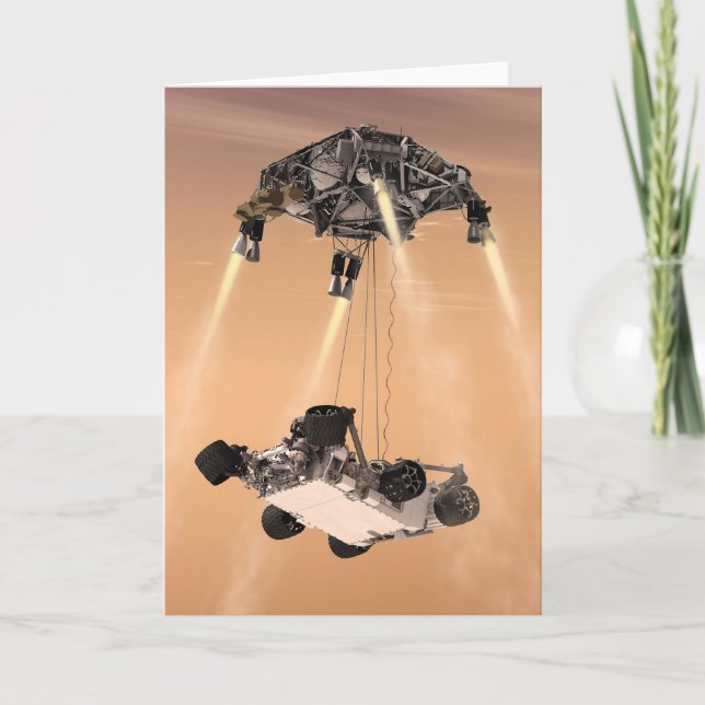 Tarjeta Maniobra de la grúa del cielo durante la descenden (Anverso)