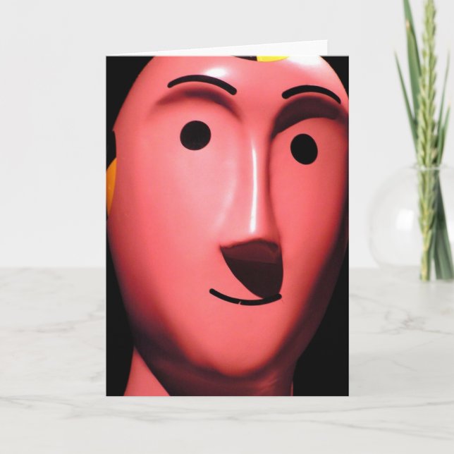 Tarjeta Maniquí de la prueba del desplome (Anverso)