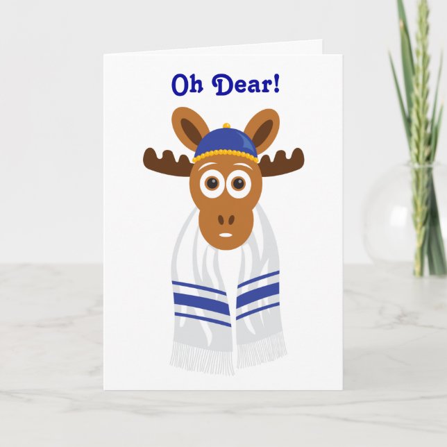 Tarjeta Manny The Moose Head_Bar Moosevah_Oh Querido! (Anverso)