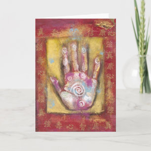 Tarjeta Mano china de la energía