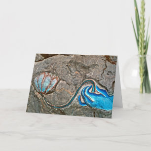 Tarjeta Mano con Lotus/Card