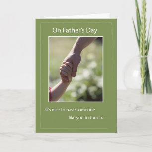 Tarjeta Mano en mano en el Día del Padre