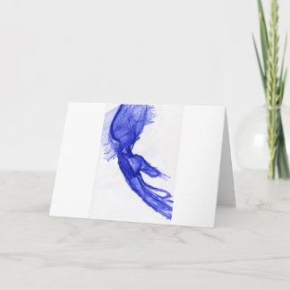 Tarjeta Mano izquierda de la expresión