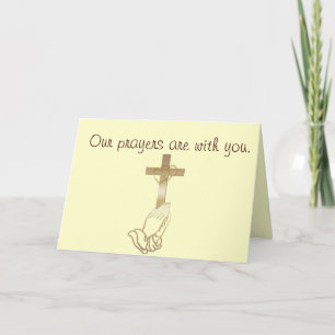 Tarjeta Manos de rogación
