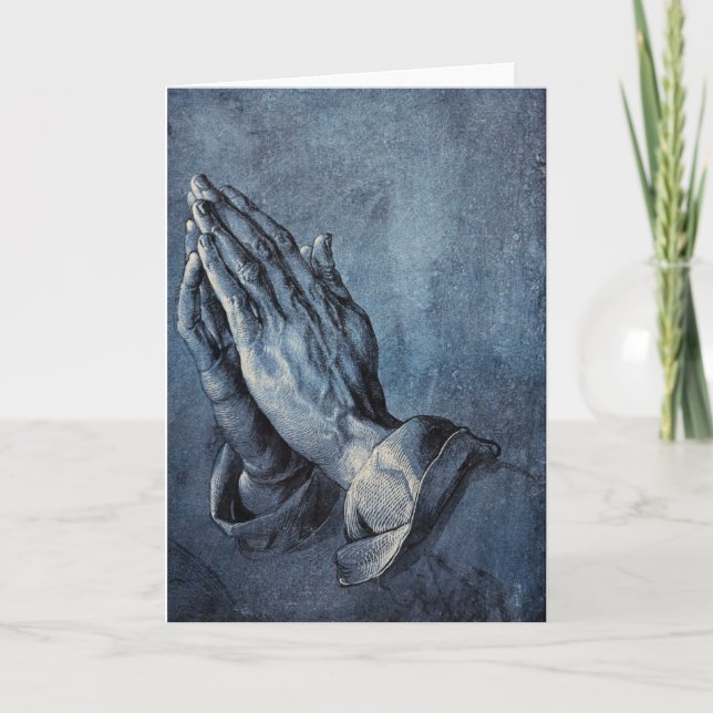 Tarjeta Manos de rogación (Anverso)