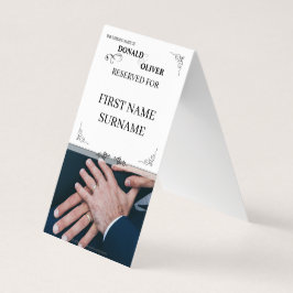 Tarjeta Manos de una pareja Boda gay con anillos