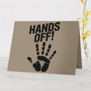 Tarjeta Manos Fuera De Mi País Mi Cuerpo Medicare Política