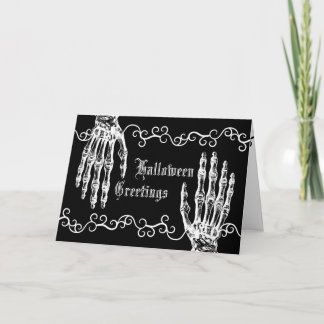 Tarjeta Manos zombi fantasmales