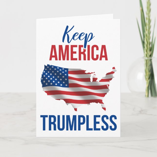 Tarjeta Mantener a Estados Unidos con la verdad V (Anverso)