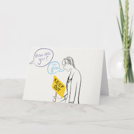 Tarjeta Mantener fuera de Notecard