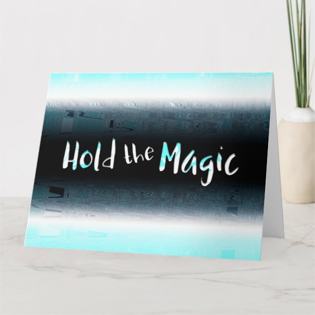 Tarjeta Mantener la magia (Anverso)