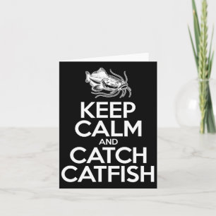 Tarjeta Mantener La Tranquilidad Y Capturar Pescado - Pesc