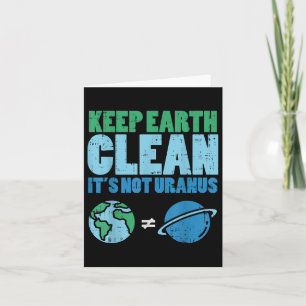 Tarjeta Mantengan Limpiada La Tierra No Es Graciosa La Cam