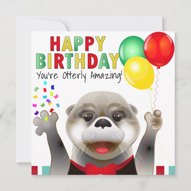 Tarjeta Mantequilla cúpula en Tuxedo | Cumpleaños feliz (Anverso)