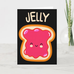 Tarjeta Mantequilla De Maní Y Jalea Gemelo Mejor Amigo Coi