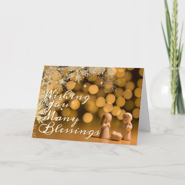 Tarjeta ManyBlessings (Anverso)