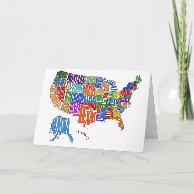 Tarjeta MAP de EE.UU. (Anverso)