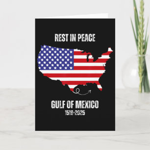 Tarjeta Mapa de América Golfo de México Presidente Golfo d