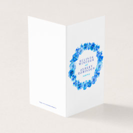 Tarjeta Mapa de la programación de detalles del boda de ar