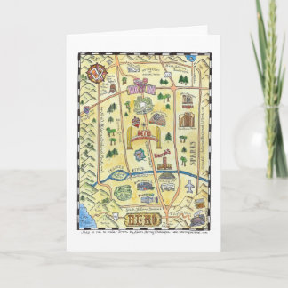 Tarjeta Mapa de Reno