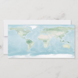 Tarjeta Mapa del Explorador de la superficie terrestre