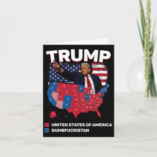 Tarjeta Mapa Electoral 2024 Dumbist De Estados Unidos