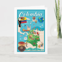 Mapa personalizado de Colombia