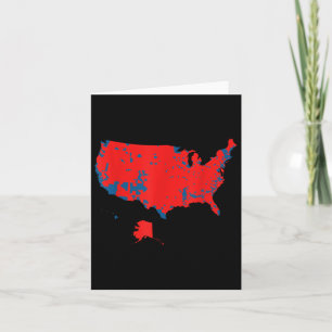 Tarjeta Mapa Preciso De Los Resultados De Las Elecciones D