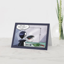 Tarjeta Maquillaje auténtico de Drácula