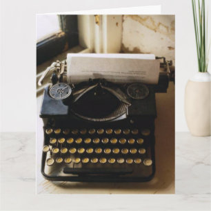 Tarjeta Máquina de arte de moda, San Valentín eres mi tipo