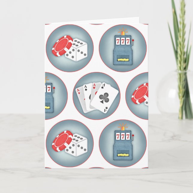Tarjeta Máquina de ranura para cartas de juegos de casino  (Anverso)