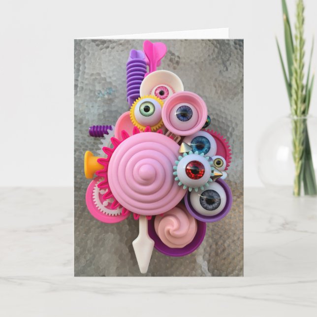 Tarjeta Máquina rosa (Anverso)