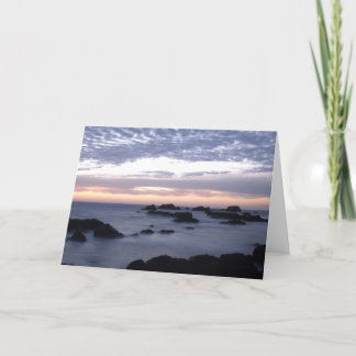 Tarjeta Mar extraño