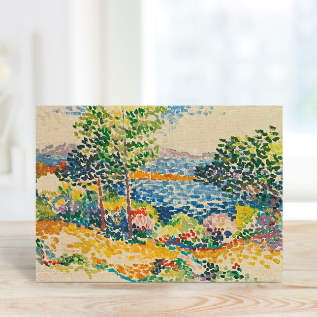 Tarjeta Mar Mediterráneo | Henri-Edmond Cross (Subido por el creador)
