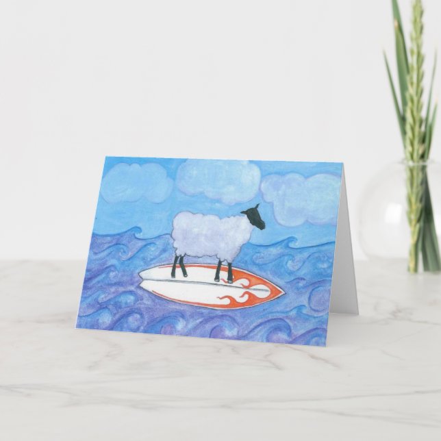 Tarjeta Mar pastoral (Anverso)