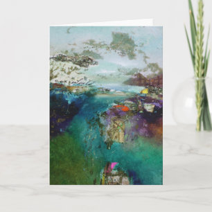 Tarjeta Mar Scape Notecard
